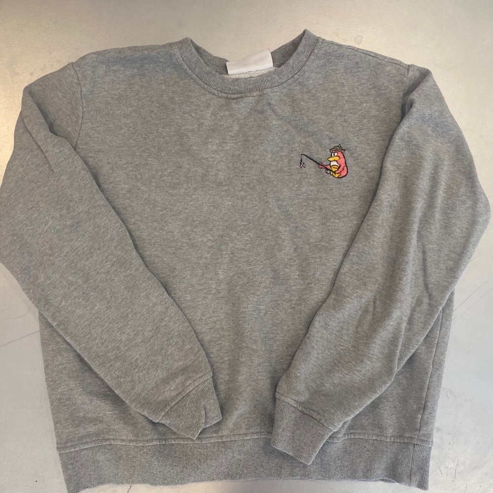 Embroidered Club Penguin Crewneck